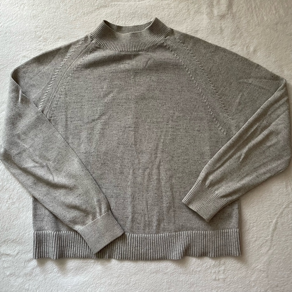 Everlane Women’s The Soft Cotton Square Crew Size M